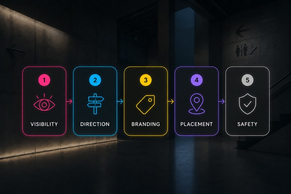 Signage and Wayfinding: Make Every Direction Count workflow